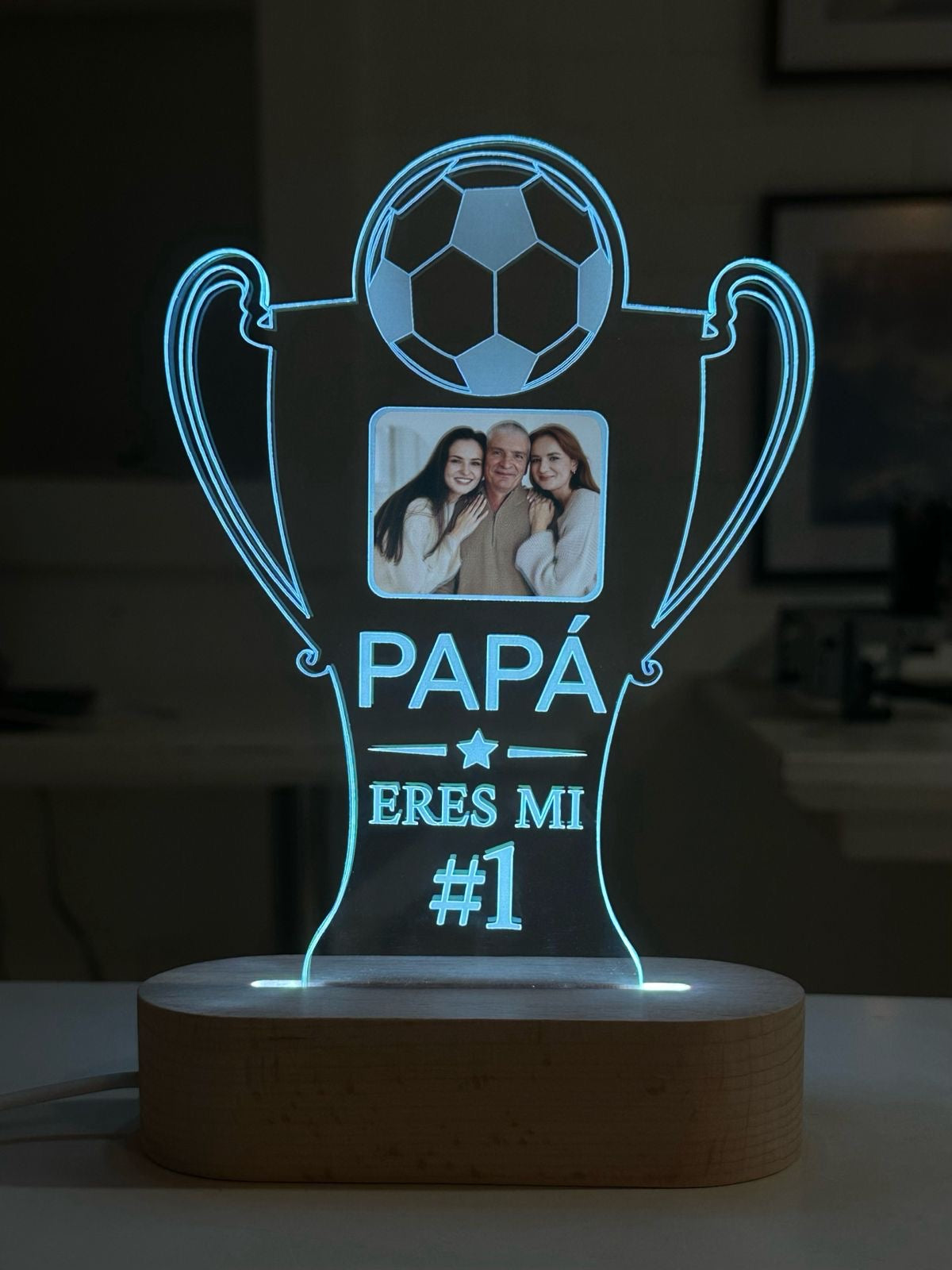 Lámpara copa foto