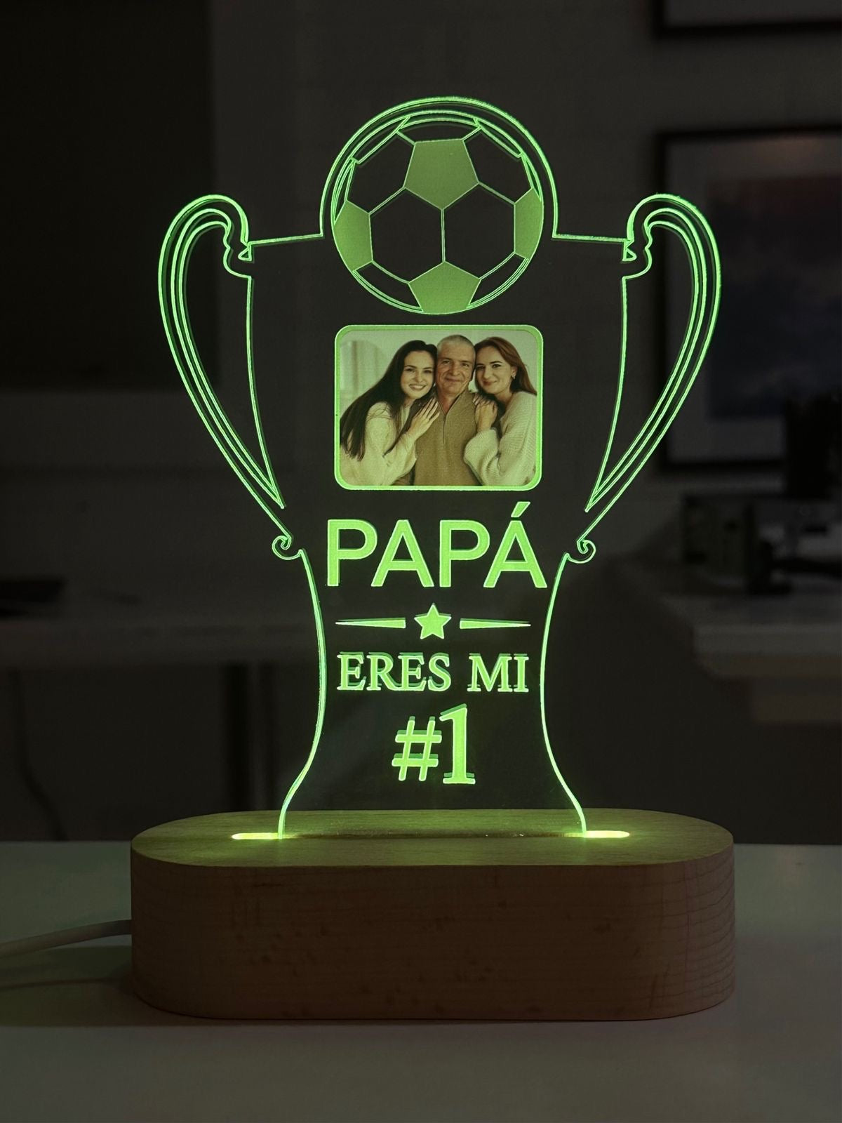 Lámpara copa foto