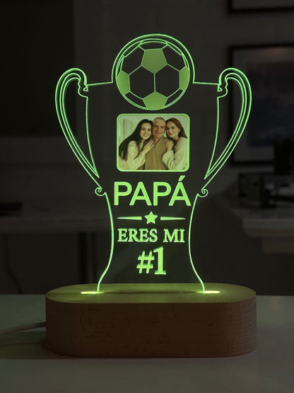 Lámpara copa foto