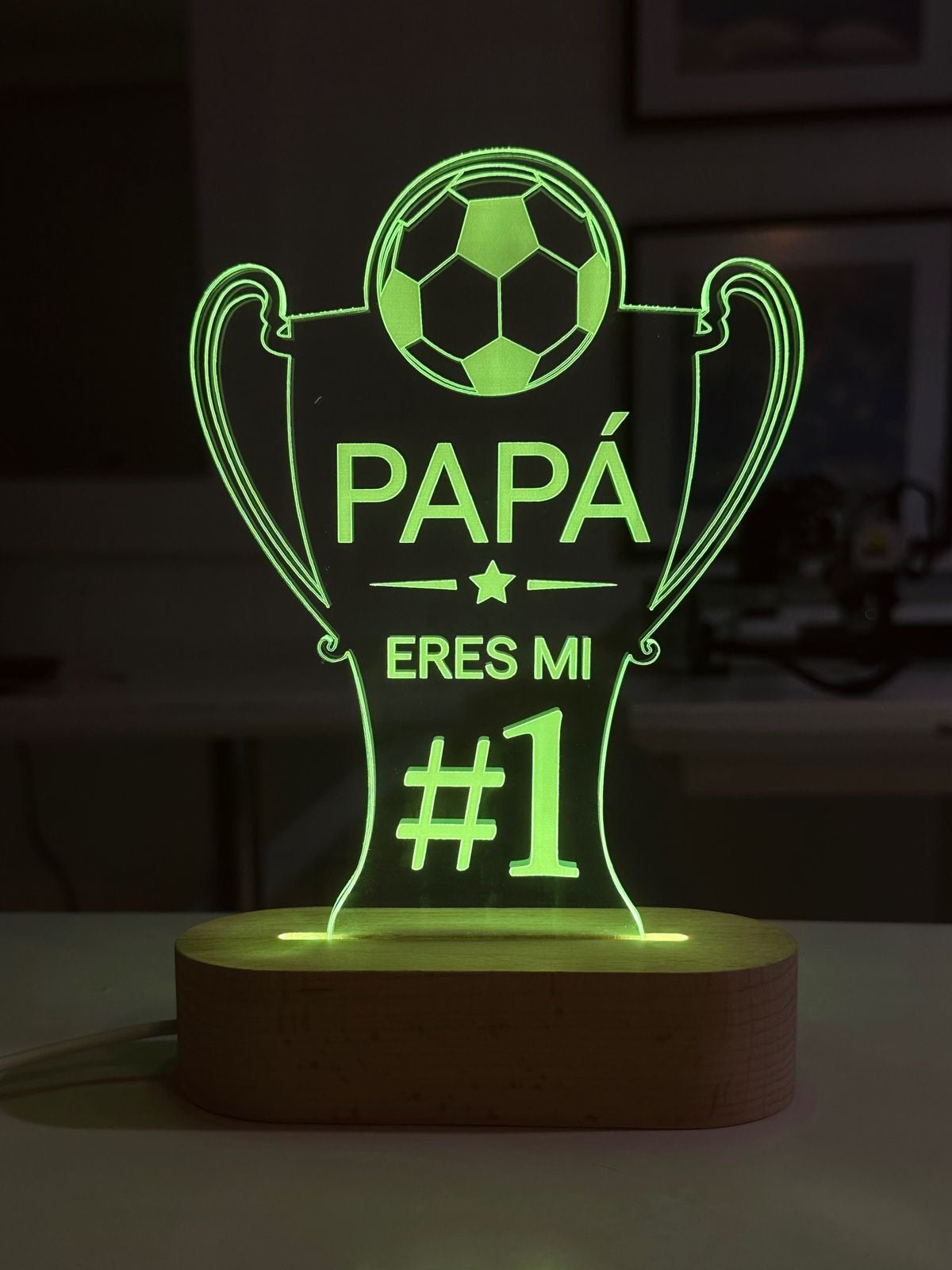 Lámpara copa